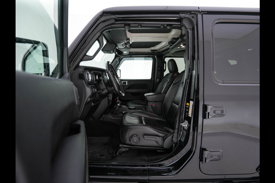 Jeep Wrangler Unlimited 4xe 380 Sahara AWD (Plug-in) {SoH-91%} (INCL-BTW) *OPEN-ROOF | LEATHER | FULL-LED | ALPINE-AUDIO | CRUISE | BLINDSPOT | CAMERA | KEYLESS | HEATED-COMFORTSEATS | DAB+ | PRIVACY-GLASS | ECC | PDC | 20''ALU*