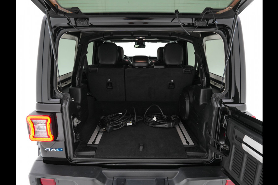Jeep Wrangler Unlimited 4xe 380 Sahara AWD (Plug-in) {SoH-91%} (INCL-BTW) *OPEN-ROOF | LEATHER | FULL-LED | ALPINE-AUDIO | CRUISE | BLINDSPOT | CAMERA | KEYLESS | HEATED-COMFORTSEATS | DAB+ | PRIVACY-GLASS | ECC | PDC | 20''ALU*