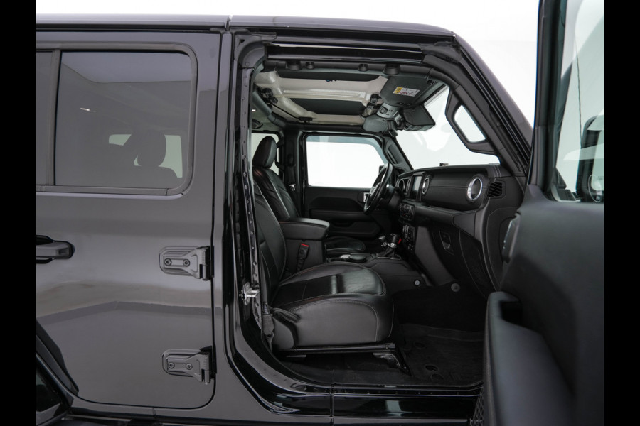 Jeep Wrangler Unlimited 4xe 380 Sahara AWD (Plug-in) {SoH-91%} (INCL-BTW) *OPEN-ROOF | LEATHER | FULL-LED | ALPINE-AUDIO | CRUISE | BLINDSPOT | CAMERA | KEYLESS | HEATED-COMFORTSEATS | DAB+ | PRIVACY-GLASS | ECC | PDC | 20''ALU*