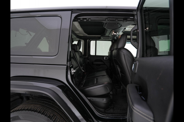 Jeep Wrangler Unlimited 4xe 380 Sahara AWD (Plug-in) {SoH-91%} (INCL-BTW) *OPEN-ROOF | LEATHER | FULL-LED | ALPINE-AUDIO | CRUISE | BLINDSPOT | CAMERA | KEYLESS | HEATED-COMFORTSEATS | DAB+ | PRIVACY-GLASS | ECC | PDC | 20''ALU*