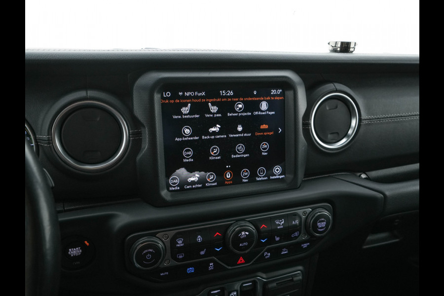Jeep Wrangler Unlimited 4xe 380 Sahara AWD (Plug-in) {SoH-91%} (INCL-BTW) *OPEN-ROOF | LEATHER | FULL-LED | ALPINE-AUDIO | CRUISE | BLINDSPOT | CAMERA | KEYLESS | HEATED-COMFORTSEATS | DAB+ | PRIVACY-GLASS | ECC | PDC | 20''ALU*