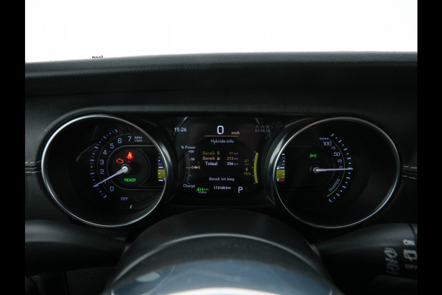 Jeep Wrangler Unlimited 4xe 380 Sahara AWD (Plug-in) {SoH-91%} (INCL-BTW) *OPEN-ROOF | LEATHER | FULL-LED | ALPINE-AUDIO | CRUISE | BLINDSPOT | CAMERA | KEYLESS | HEATED-COMFORTSEATS | DAB+ | PRIVACY-GLASS | ECC | PDC | 20''ALU*