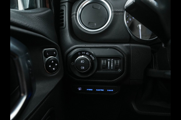 Jeep Wrangler Unlimited 4xe 380 Sahara AWD (Plug-in) {SoH-91%} (INCL-BTW) *OPEN-ROOF | LEATHER | FULL-LED | ALPINE-AUDIO | CRUISE | BLINDSPOT | CAMERA | KEYLESS | HEATED-COMFORTSEATS | DAB+ | PRIVACY-GLASS | ECC | PDC | 20''ALU*
