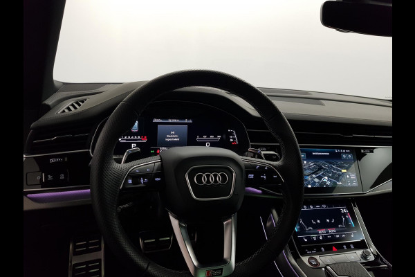 Audi Q8 4.0 TFSI RS Q8 Quattro 600pk! Panorama dak Navigatie Electrische achterklep Led Camera Climate Control Parkeer sensoren voor en achter Lichtmetalen Velgen