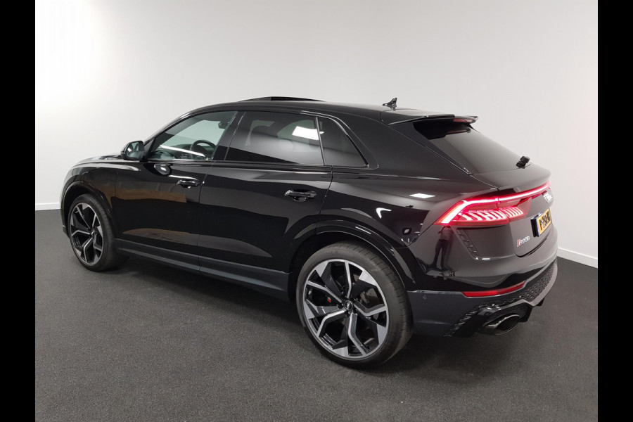 Audi Q8 4.0 TFSI RS Q8 Quattro 600pk! Panorama dak Navigatie Electrische achterklep Led Camera Climate Control Parkeer sensoren voor en achter Lichtmetalen Velgen