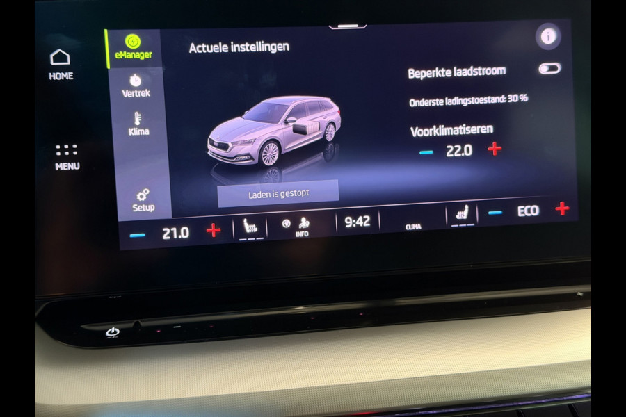 Škoda Octavia Combi 1.4 TSI |204PK|PHEV|Style|Memory|HuD|ACC|Winterpack|Keyless