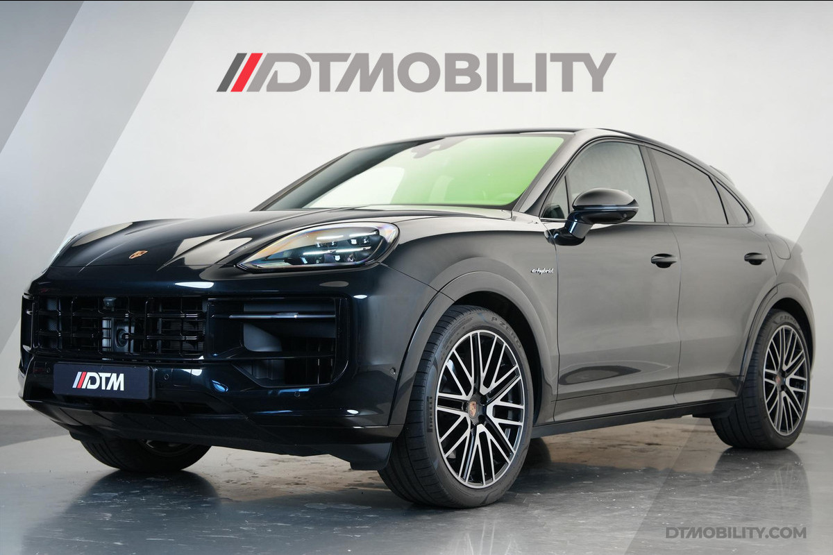 Porsche Cayenne Coupé 3.0 E-Hybrid Black Edition | Sportdesign | Trekhaak
