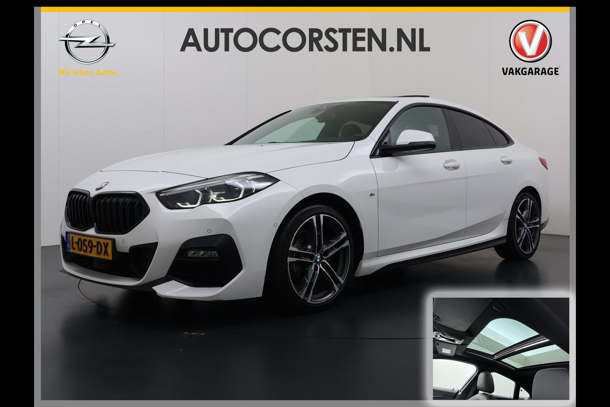 BMW 2 Serie Gran Coupé 218i Automaat M-Sport High Executive Panoramadak Live Cockpit Apple Carplay Android Auto Camera Navi Ecc Cruise Contr Privacy Glas Led Achteruitrijassistent Regen-Lichtsensor Hifi-Systeem DAB Dealeronderhouden 1e Eigenaar Origineel Nederlandse Auto