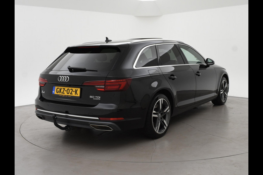 Audi A4 Avant 50 TDI 3.0 V6 286 PK AUT. QUATTRO SPORT + PANORAMA TREKHAAK 1900 KG | MASSAGE | STOELVERW. | CAMERA
