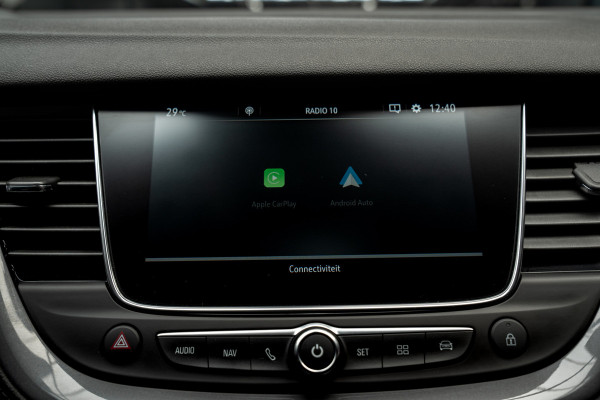 Opel Grandland X 1.2 Turbo Aut. Leer Navi Camera PDC Climate Stoelverwarming voor en achter Stuurverwarming Carplay Cruise LM velgen