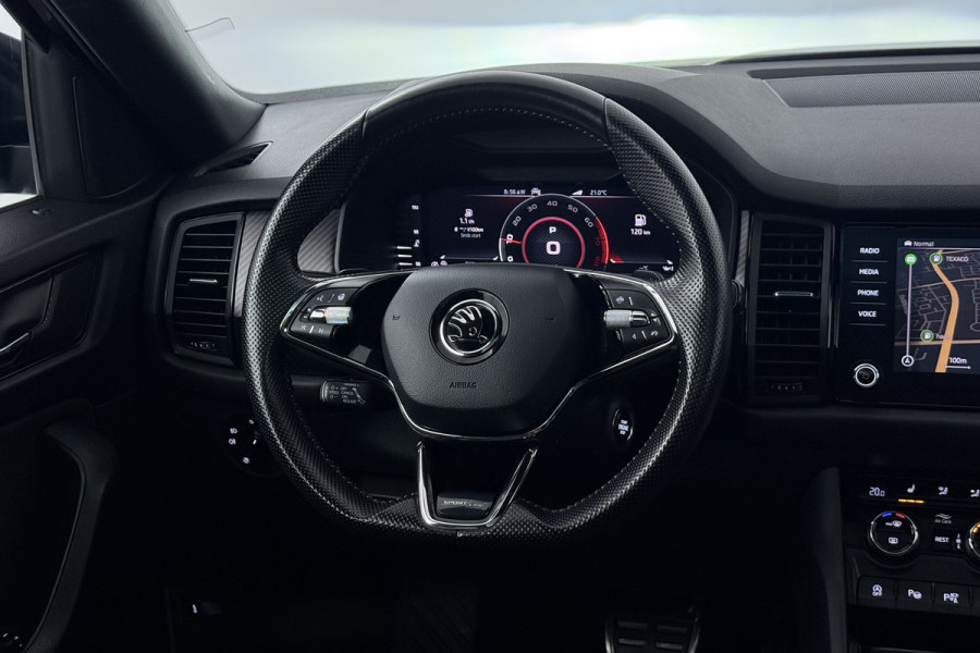 Škoda Kodiaq 1.5 TSI Business Edition Plus 7p. (PANORAMADAK, TREKHAAK WEGKLAPBAAR, STUUR-/STOELVERWARMING, CAMERA, MASSAGE STOELEN