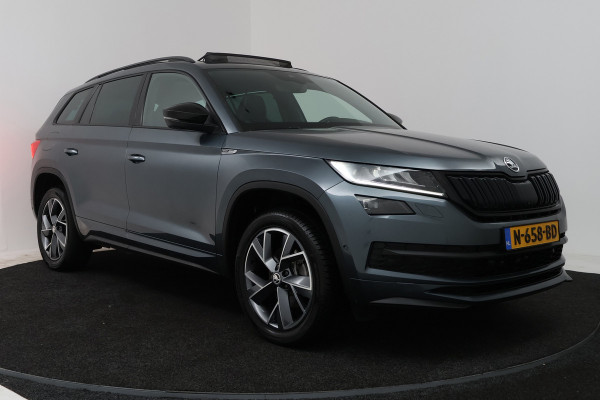 Škoda Kodiaq 1.5 TSI Business Edition Plus 7p. (PANORAMADAK, TREKHAAK WEGKLAPBAAR, STUUR-/STOELVERWARMING, CAMERA, MASSAGE STOELEN