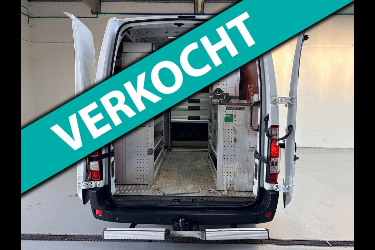 Renault Master Automaat Servicewagen T35 2.3 dCi 150pk L2H2 Energy Work Edition 3persoons, BOTT inrichting, Trekhaak Rijklaarprijs