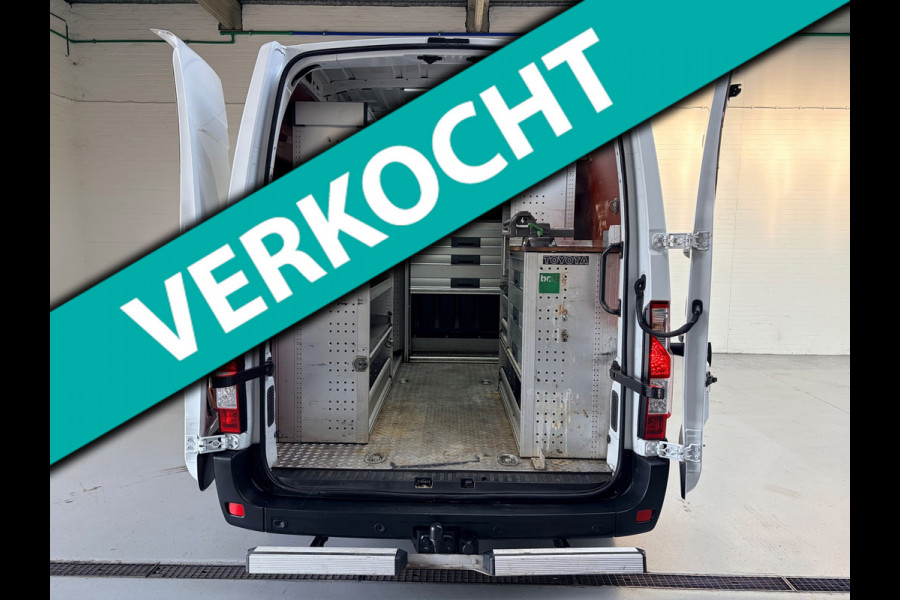 Renault Master Automaat Servicewagen T35 2.3 dCi 150pk L2H2 Energy Work Edition 3persoons, BOTT inrichting, Trekhaak Rijklaarprijs