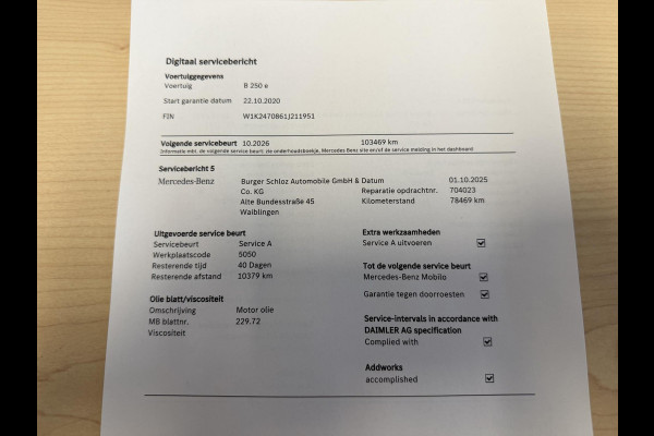 Mercedes-Benz B-Klasse 250 e 18''/Sfeerverlichting/Navigatie/Camera/DAB/PDC v+a/Stoelverwarming/Apple Carplay & Android Auto