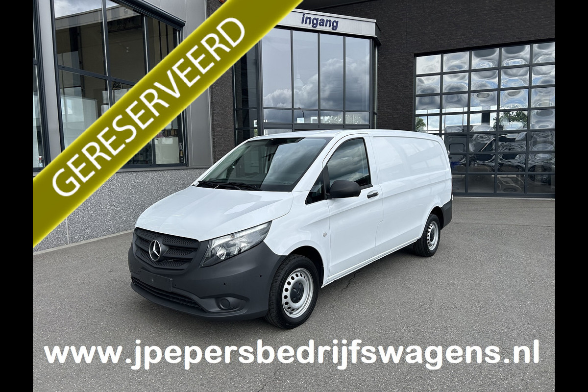 Mercedes-Benz Vito 116 CDI Lang / Trekhaak / Airco / Parkeersensoren / Cruise control / 3 Zits / Achterdeuren