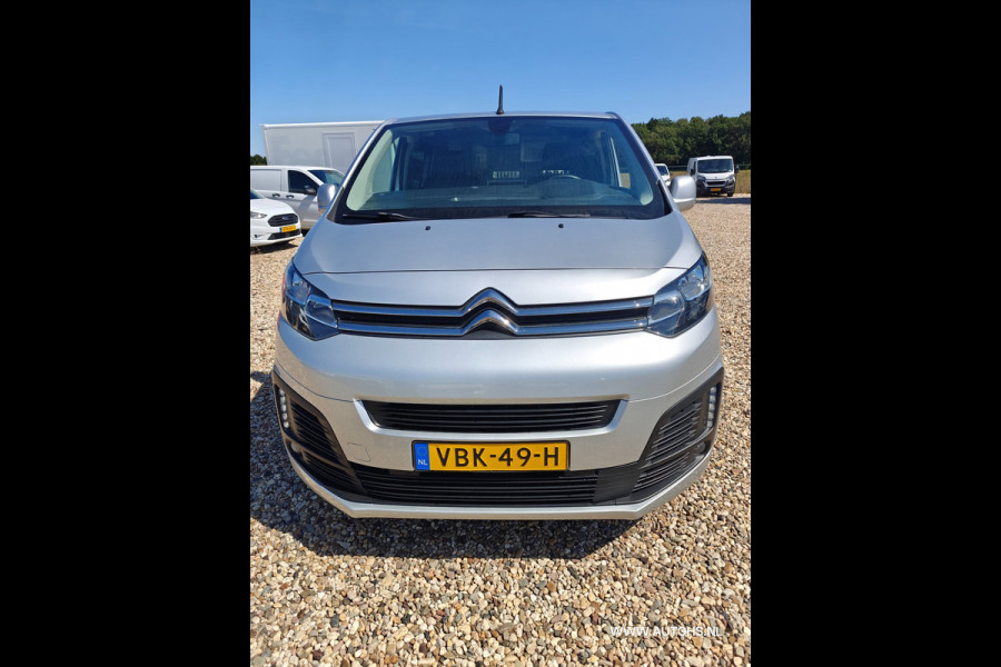 Citroën Jumpy 2.0 BlueHDI 180 PK Automaat , Hondenvervoer ,Apk Aug 2027 , 1e eig. Ex overheid, Euro 6