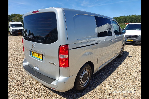 Citroën Jumpy 2.0 BlueHDI 180 PK Automaat , Hondenvervoer ,Apk Aug 2027 , 1e eig. Ex overheid, Euro 6