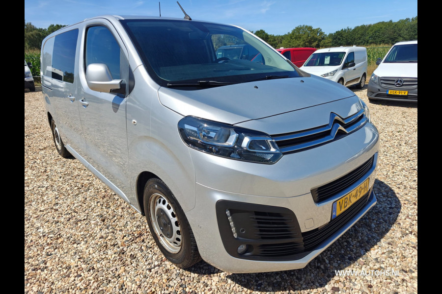 Citroën Jumpy 2.0 BlueHDI 180 PK Automaat , Hondenvervoer ,Apk Aug 2027 , 1e eig. Ex overheid, Euro 6