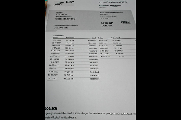 Citroën Jumpy 2.0 BlueHDI 180 PK Automaat , Hondenvervoer ,Apk Aug 2027 , 1e eig. Ex overheid, Euro 6