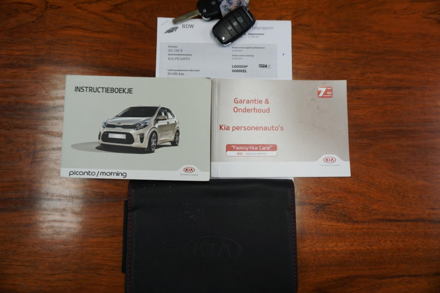 Kia Picanto 1.0 CVVT EconomyPlusLine/LMV/Metallic lak/ Dealeronderhouden.