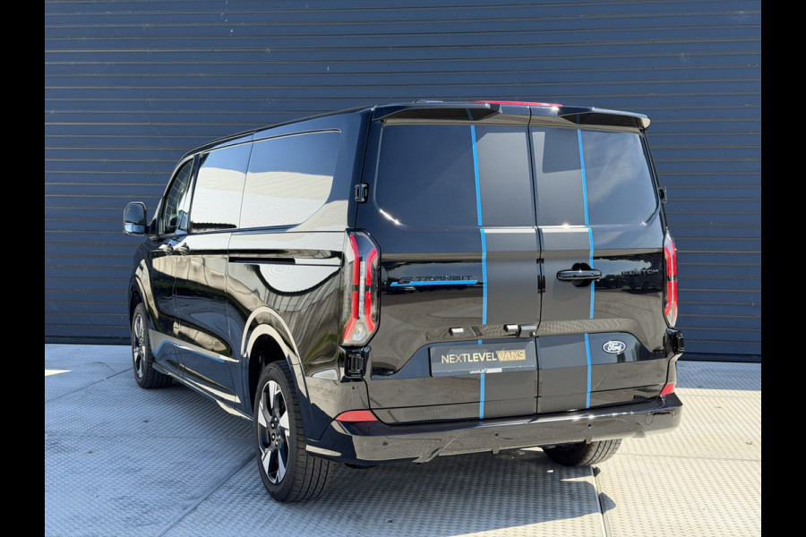 Ford E-Transit Cust. 340 L2H1 Sport 71 kWh | 360 Camera | B&O Audio | Elek. Verst. Stoelen | Direct leverbaar!