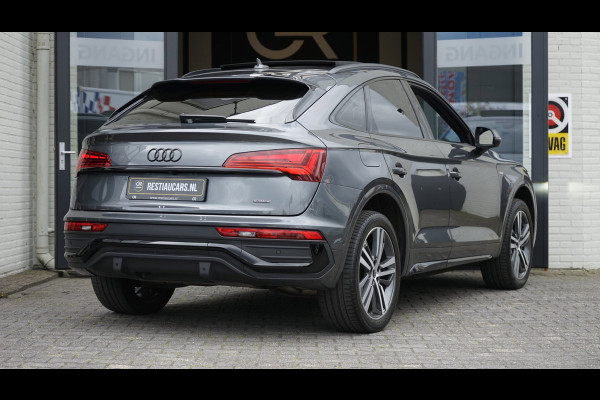 Audi Q5 Sportback 50 TFSIe 3x S-Line Black Optik AUTOMAAT|360 CAMERA|ACC|AMBIANCE|KEYLESS|MATRIX LED|PANORAMA|RS STOELEN|TREKHAAK