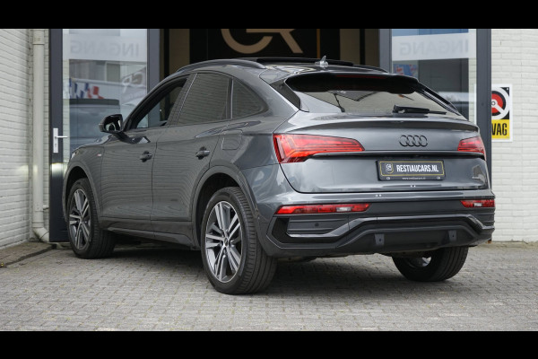 Audi Q5 Sportback 50 TFSIe 3x S-Line Black Optik AUTOMAAT|360 CAMERA|ACC|AMBIANCE|KEYLESS|MATRIX LED|PANORAMA|RS STOELEN|TREKHAAK