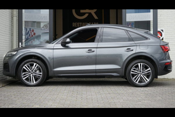 Audi Q5 Sportback 50 TFSIe 3x S-Line Black Optik AUTOMAAT|360 CAMERA|ACC|AMBIANCE|KEYLESS|MATRIX LED|PANORAMA|RS STOELEN|TREKHAAK