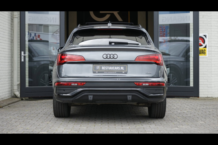 Audi Q5 Sportback 50 TFSIe 3x S-Line Black Optik AUTOMAAT|360 CAMERA|ACC|AMBIANCE|KEYLESS|MATRIX LED|PANORAMA|RS STOELEN|TREKHAAK