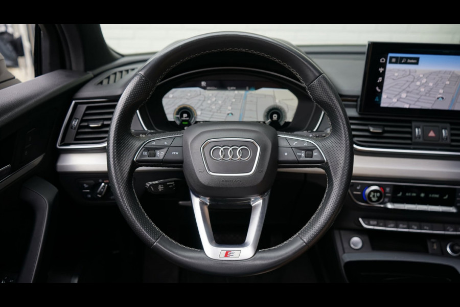 Audi Q5 Sportback 50 TFSIe 3x S-Line Black Optik AUTOMAAT|360 CAMERA|ACC|AMBIANCE|KEYLESS|MATRIX LED|PANORAMA|RS STOELEN|TREKHAAK