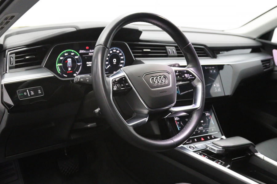 Audi e-tron 55 Quattro 408 PK Advanced edition 95 kWh, SOH 91%, Leder, Panoramadak, 22" LM-Velgen