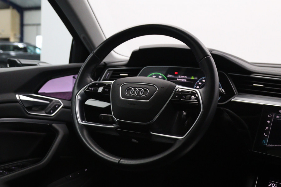 Audi e-tron 55 Quattro 408 PK Advanced edition 95 kWh, SOH 91%, Leder, Panoramadak, 22" LM-Velgen