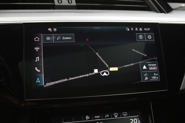 Audi e-tron 55 Quattro 408 PK Advanced edition 95 kWh, SOH 91%, Leder, Panoramadak, 22" LM-Velgen