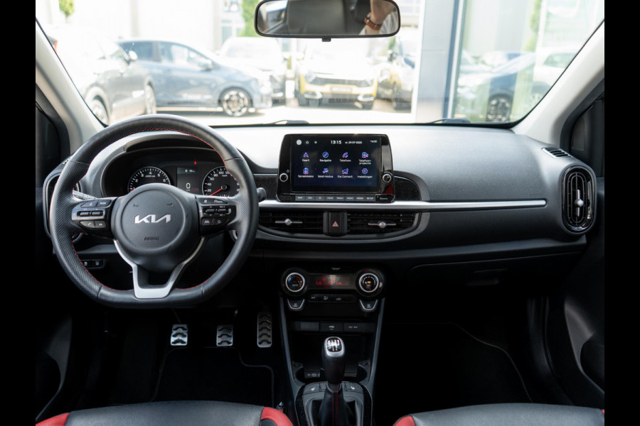 Kia Picanto 1.0 T-GDi GT-Line 5p | Stoel/-stuurverwarming | Achteruitrijcamera | CarPlay | Clima |