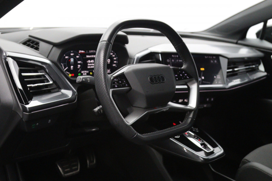 Audi Q4 e-tron 40 204 PK S-Line Edition 77 kWh, SOH 98%, Sportstoelen, Adap. Cruise Control, Climate Control, Camera