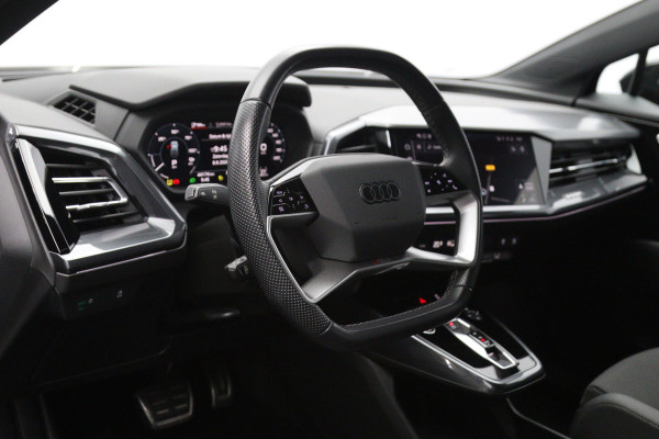Audi Q4 e-tron 40 204 PK S-Line Edition 77 kWh, SOH 98%, Sportstoelen, Adap. Cruise Control, Climate Control, Camera