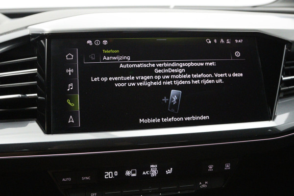 Audi Q4 e-tron 40 204 PK S-Line Edition 77 kWh, SOH 98%, Sportstoelen, Adap. Cruise Control, Climate Control, Camera