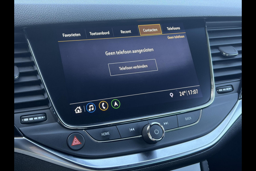 Opel Astra Sports Tourer 1.2 Ultimate 2e Eigenaar l Trekhaak l Camera l Carplay l Navi l Alcantara-Leder l 17''Lmv l Stoelverw-Stuurverw l Net beurt gehad l Dodehoek l Rijstrooksensor l Pdc V+A l 6 Bak l N.A.P l 146pk l Bj 11-2020 l Apk tot 08-2028