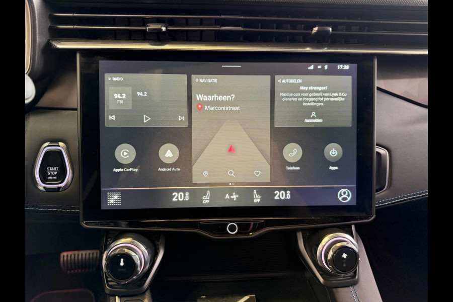 Lynk & Co 01 1.5 PHEV 261 PK Zwarte Hemel, 1 Jaar Bovag Garantie Pano, Navi, Camera