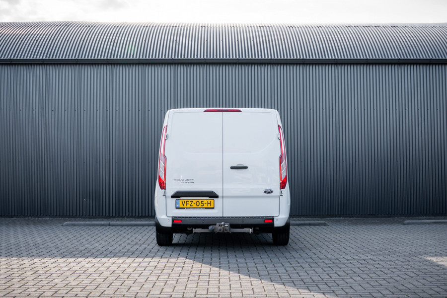 Ford Transit Custom 2.0 EcoBlue L1H1 | DC 6-Zits | LED | Cruise | PDC | Airco | Trekhaak
