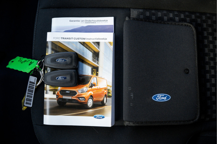 Ford Transit Custom 2.0 EcoBlue L1H1 | DC 6-Zits | LED | Cruise | PDC | Airco | Trekhaak