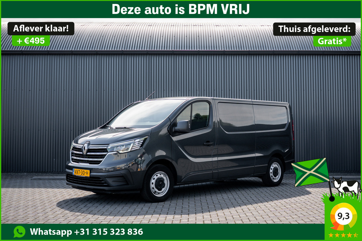 Renault Trafic 2.0 dCi 110 L2H1 | 3-Zits | 110 PK | LED | Cruise | Navi | Airco | Trekhaak