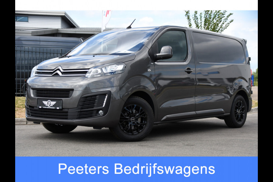 Citroën Jumpy 2.0 BlueHDI 180 L2 PB Edition 360 Camera, Cruise, Carplay, Leder, 177pk, Multimedia, Trekhaak, Sensoren, Automaat, Uniek!