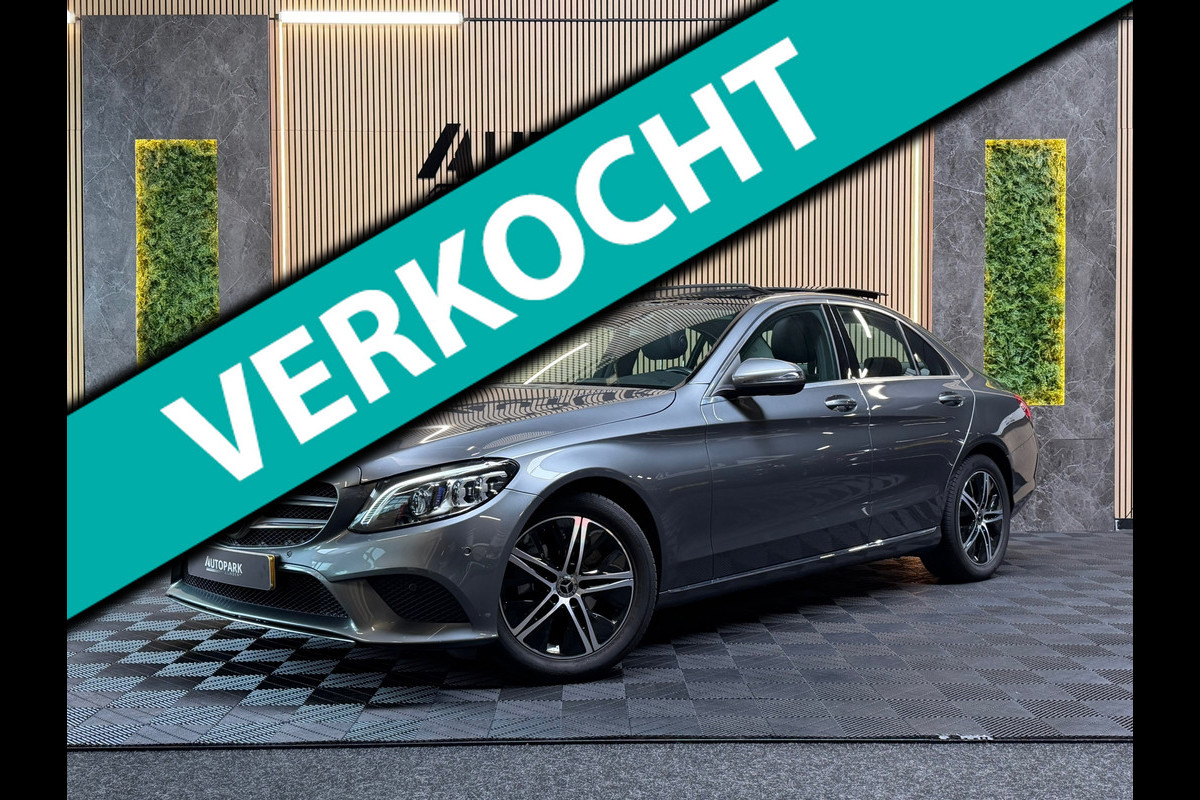 Mercedes-Benz C-Klasse Verkocht! 180 Business Solution AMG |PANO|360 CAM|KEYLESS|LANE ASSIST|AUTOPILOT|SFEERVERLICHTING|NAP