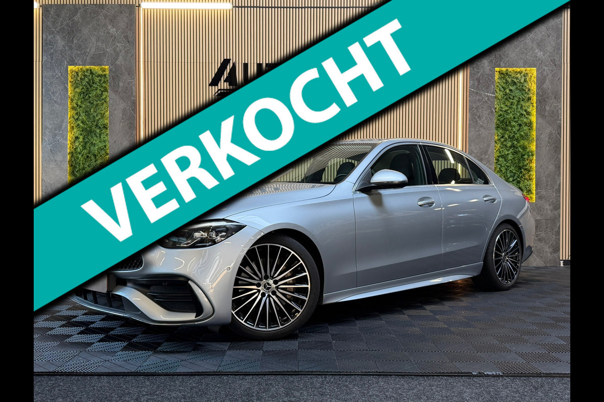 Mercedes-Benz C-Klasse Verkocht! 180 AMG Line GARANTIE|CAMERA|DODEHOEK|KEYLESS|19INCH|DEALER ONDERHOUDEN|2022