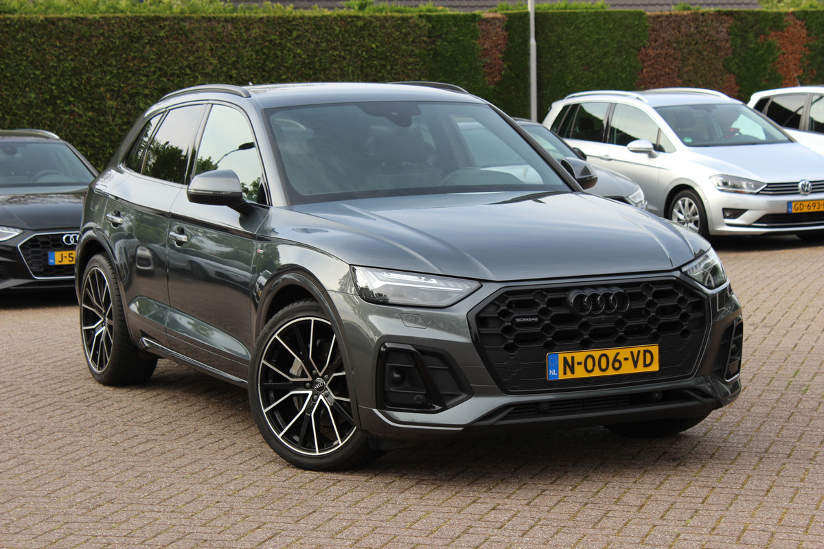 Audi Q5 50 TFSI e S edition NL Auto! / SoH 94,4% / 360Camera / Half leder / 20'' / Adapt.cruise / BTW Auto