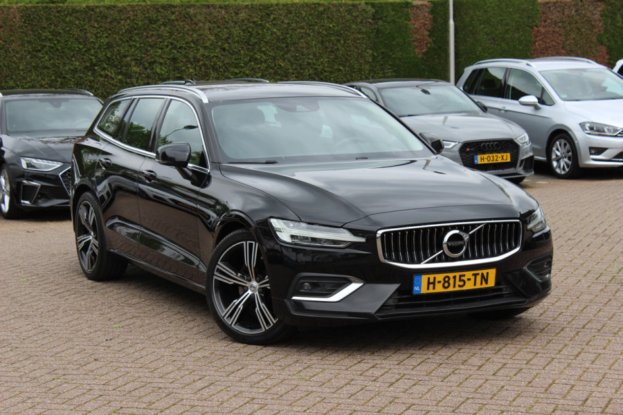 Volvo V60 2.0 D4 Inscription / Trekhaak / Camera / Leder / Standverwarming / 19'' / Navigatie / Harman Kardon / Stoelverwarming 4x / Cruise Control / Virtual Cockpit
