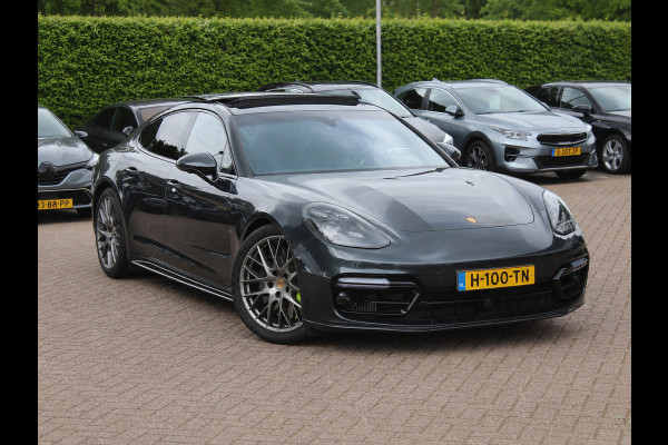 Porsche Panamera 4.0 Turbo S E-Hybrid / Panoramadak / 360Camera / Achterasbesturing / Nachtzicht / Softclose / 21'' / Sportuitlaat / Matrix LED / Carbon intr. / Bose / Sportdesign / Volleder / Dodehoek / DAB / ACC
