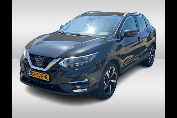 Nissan QASHQAI 1.2 Tekna / Trekhaak / Panoramadak / 360Camera / 19'' / Navigatie / Keyless / Stoelverwarming / DAB / Cruise Control